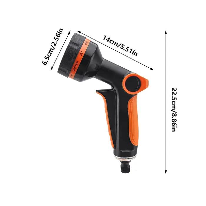 Pulvérisateur de jardin haute pression, pistolet d'arrosage manuel réglable pour l'arrosage des plan