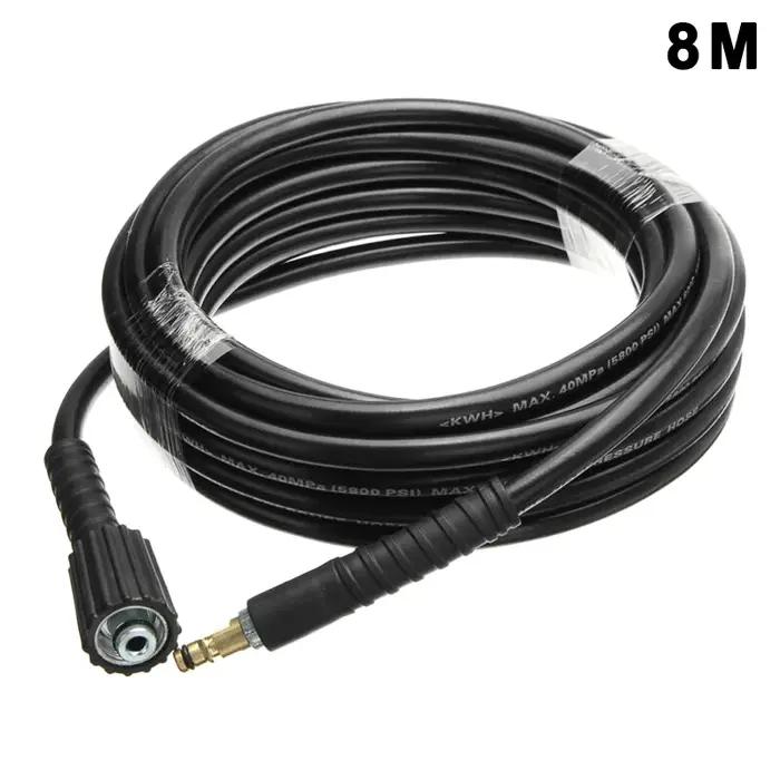 Tuyau de nettoyage à haute pression 6m 8m 10m pour lavage de voiture