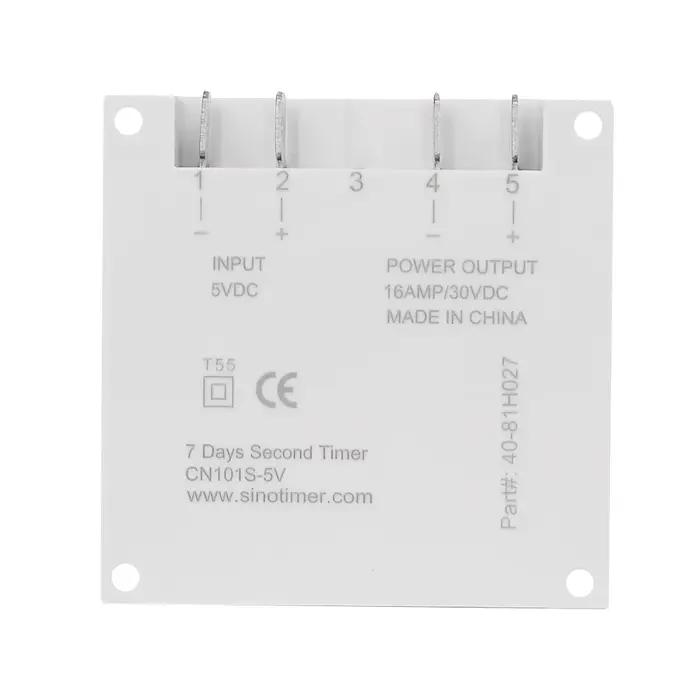 Minuterie numérique LCD à intervalle de 1 seconde pour contrôle d'arrosage hebdomadaire programmable et efficace pour jardiniers et professionnels de l'horticulture