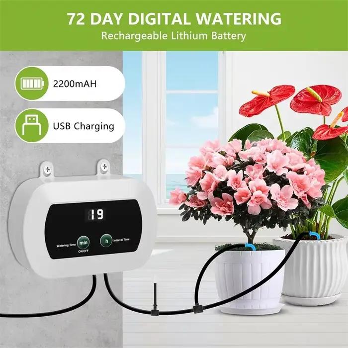 Contrôleur d'irrigation de jardin avec dispositif d'arrosage automatique chronométré