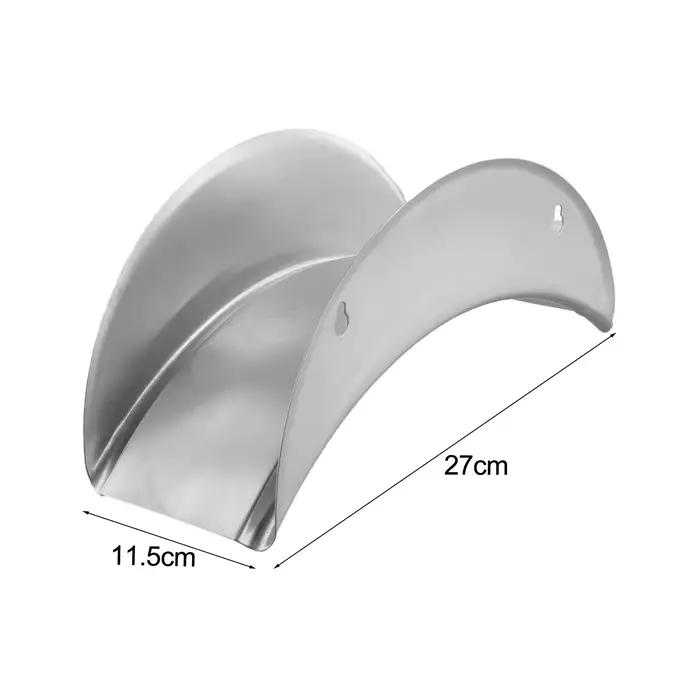 Support mural robuste pour tuyau d'arrosage, rangement pratique pour tuyau d'eau, conception murale facile à installer, résistant aux éléments, idéal pour jardins et espaces extérieurs