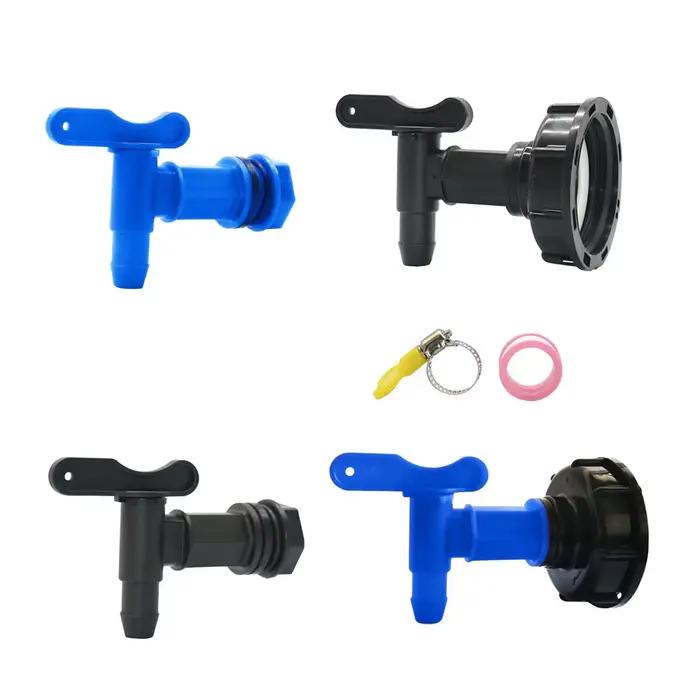 Adaptateur de robinet de réservoir IBC 3/4 pouces connecteur de tuyau filetage S60 pour jardin irrigation connecteurs d'eau de jardin usage occasionnels