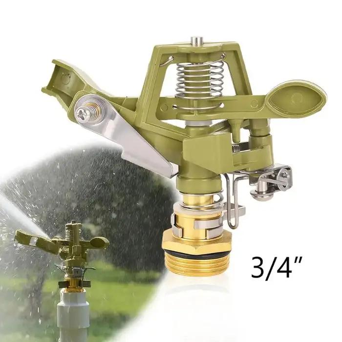 Arroseur pulsatoire métallique de 1/2 et 3/4 pouces