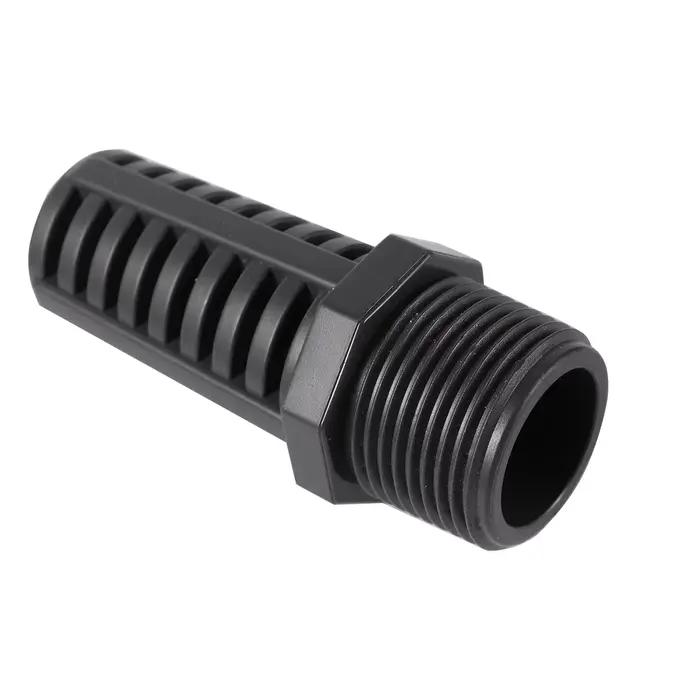 Filtre de pompe à eau en PVC, 20/25mm 1/2 "3/4", filtre à filetage mâle, capuchon perméable de jardi