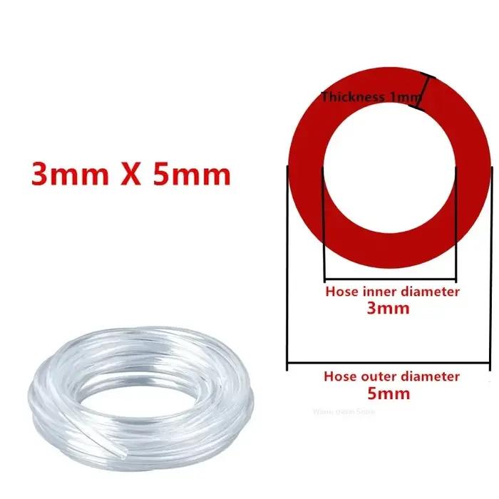 Tuyau en PVC tuyau d'eau Transparent tuyaux de Tube tuyaux d'aquarium tuyau de pompe à eau tuyau d'a