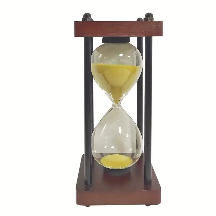 Minuteur en verre d'inspiration vintage