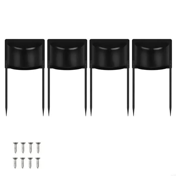 Ensemble 4 couvercles d'arrosage en plastique conçus pour arrosage entretien efficaces du jardin Y5GB