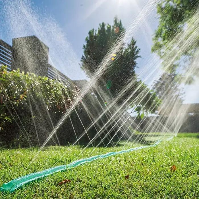 1 tuyau d'arrosage vert pour jardin