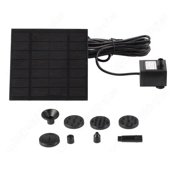 Kit de pompe à eau solaire pour décoration de jardin