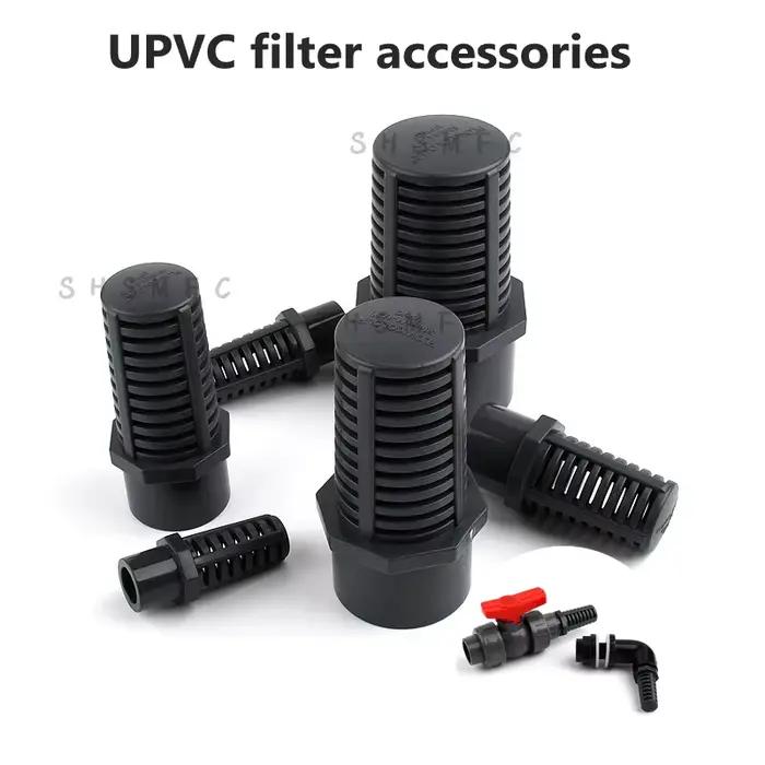Connecteur de filtre en plastique, raccords de filtre en plastique, taille 20,25,32,40,50,63mm, 1 ~