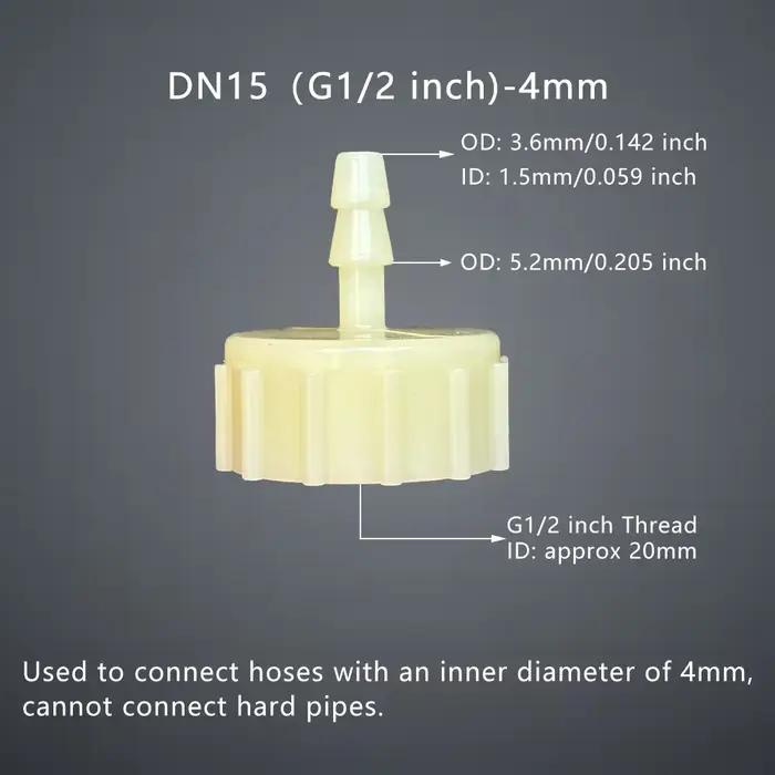Connecteur de tuyau femelle G1/2 pouces DN15, filetage intérieur, accessoires de pompe à eau, raccor