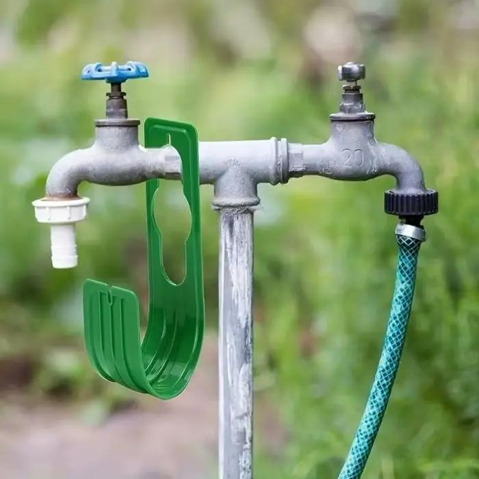 1 support enrouleur de tuyau d'arrosage mural pratique pour jardin et agriculture