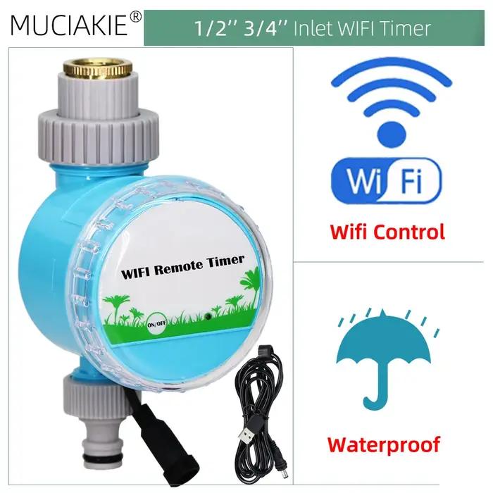 Minuterie d'eau de jardin sans fil WiFi