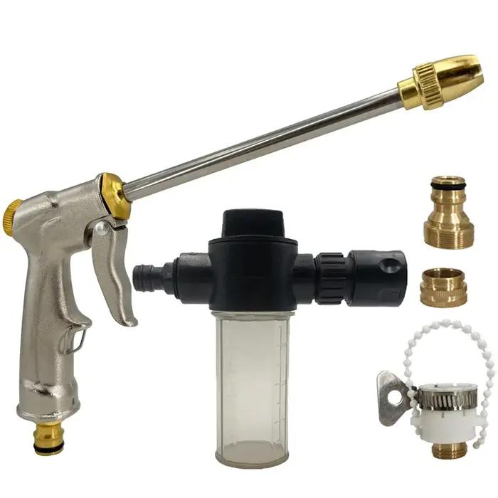 Pistolet à eau à tige longue haute pression en métal