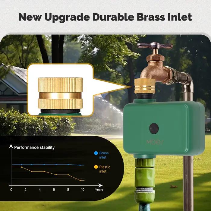 MOES Tuya ZigBee – minuterie d'eau 1-2 voies