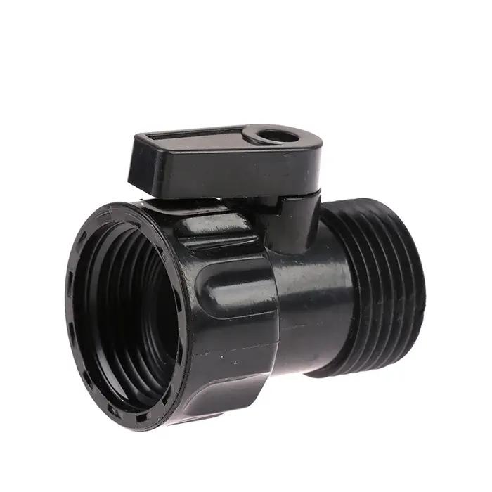 Valve d'irrigation de jardin 3/4 "mâle à femelle, 2 pièces, interrupteur d'extension de tuyau