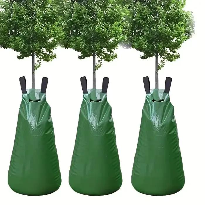 Sac d'arrosage des arbres réutilisable, système d'irrigation goutte à goutte à dégagement lent pour
