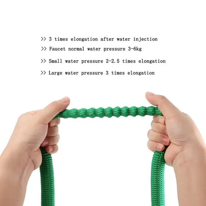 Tuyau d'Arrosage de Jardin Flexible et Extensible