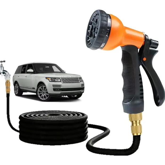 Pistolet à eau de jardin avec 8 types de buses
