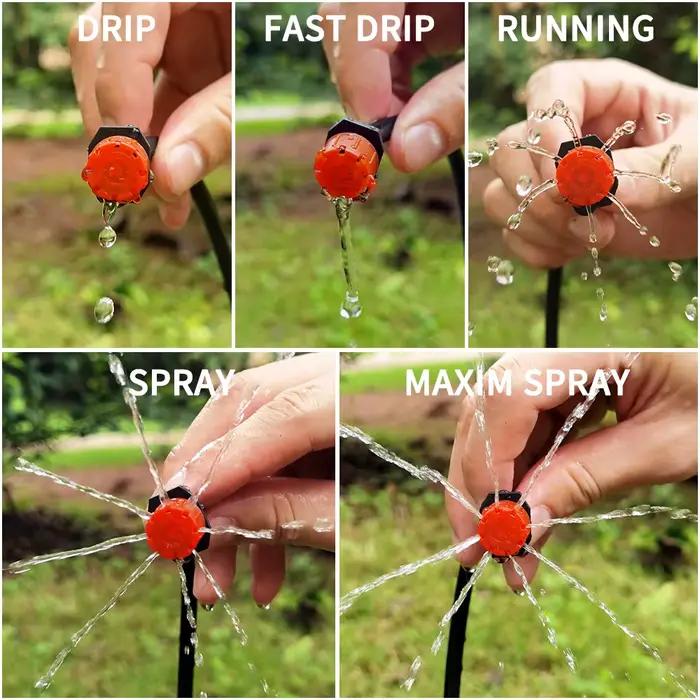 Micro système d'irrigation goutte-à-goutte Portable 20M
