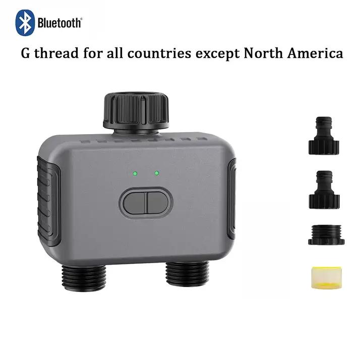 Zigbee/BT minuterie d'eau automatique double tuyau système d'arrosage d'arrosage de jardin robinet a