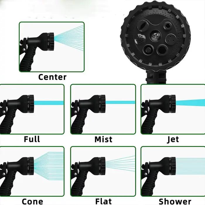Tuyau d'arrosage extensible haute pression multifonctionnel pour nettoyage de voiture et jardinage occasions spéciales