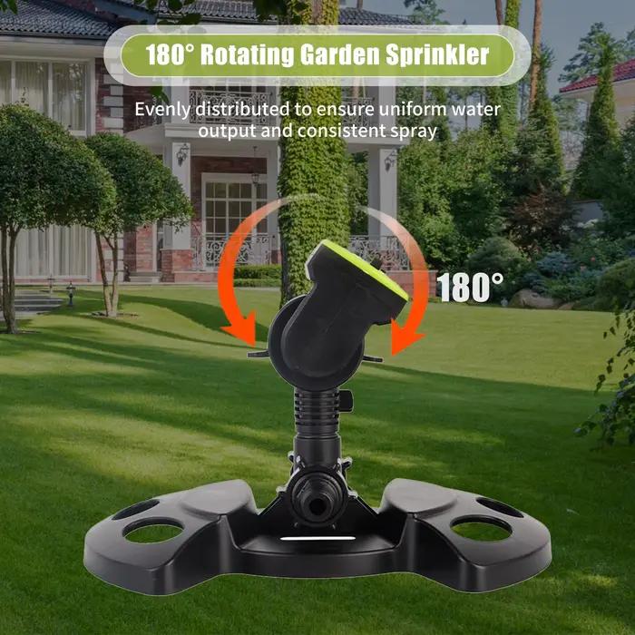 16 trous 180 ° Arroseur de jardin rotatif