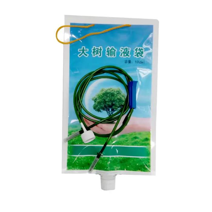 Tube d'infusion à aiguille suspendue pour grand arbre de 1000ML, sac d'arrosage de jardin, dispositi