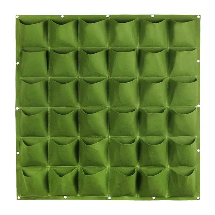 Sac de culture vert à 36/72 poches