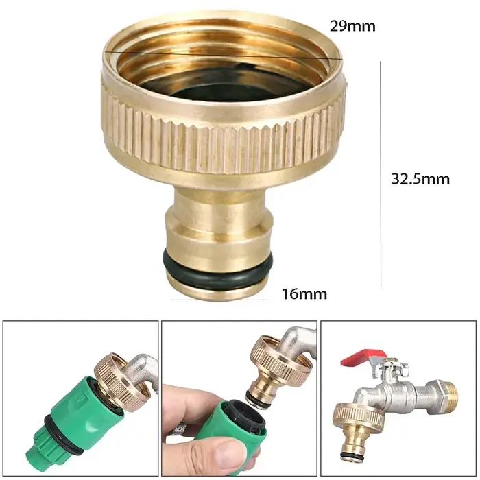 Adaptateur de robinet de jardin 3/4'' à 1/2''
