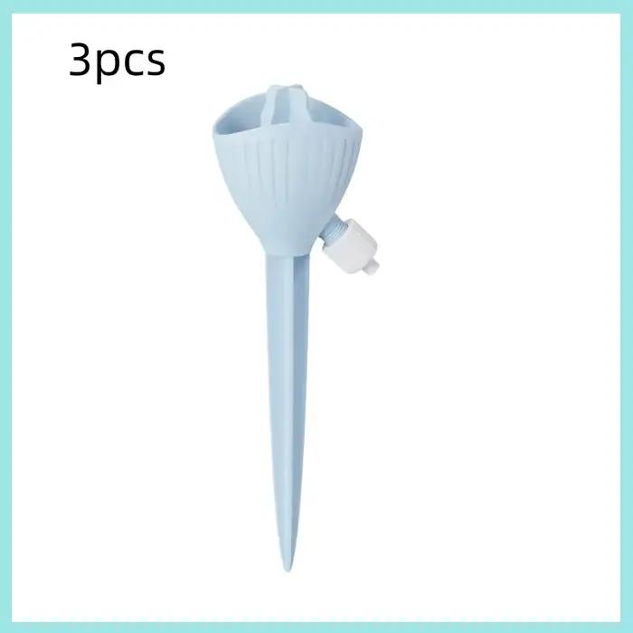 Arroseur automatique ajustable pour plantes en pot, dispositif d'arrosage domestique avec contrôle du débit d'eau, pour usage intérieur et extérieur, en plastique avec surface givrée, disponible en plusieurs couleurs