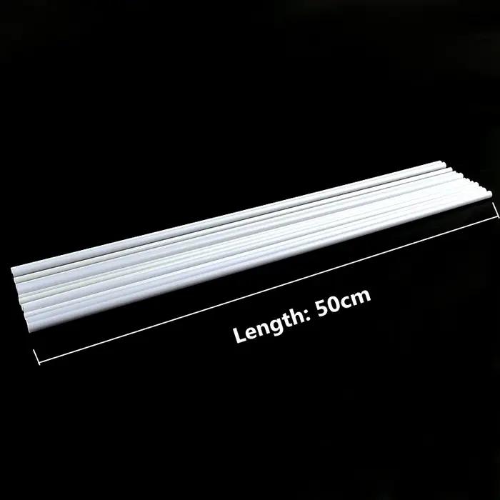 Tube rond en plastique ABS, Tube creux de diamètre 2mm/3mm/4mm/5mm/6mm/8mm/10mm/12mm, bricolage, mat