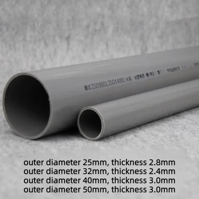 Tuyau d'alimentation en eau en plastique PVC, coude à trois voies, Union droite, Joint de raccord de