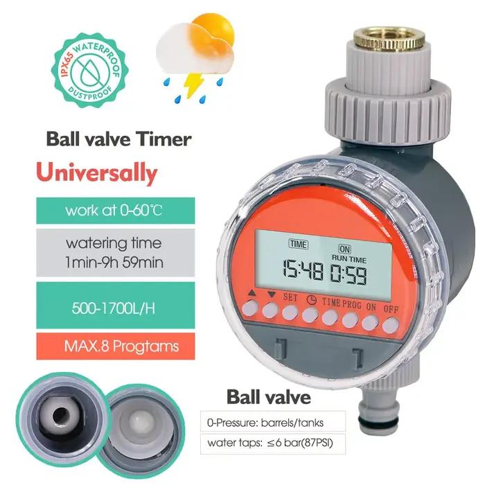 Valve à Bille pour Système d'Arrosage Goutte à Goutte