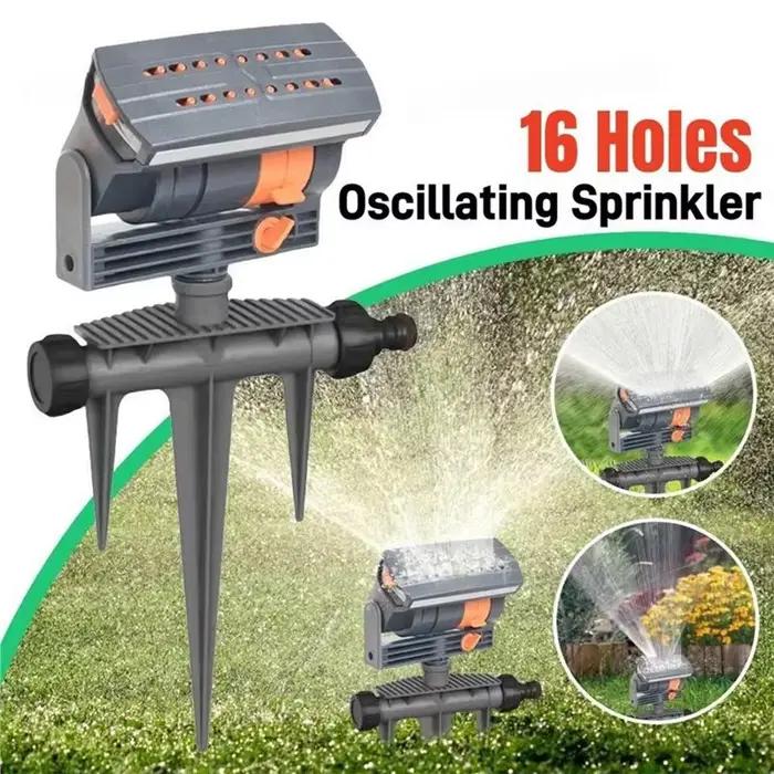 Système d'arrosage oscillant pour jardin et parc automatique réglable en plastique de haute qualité polyvalent économiseur d'eau pour fleurs et grandes surfaces